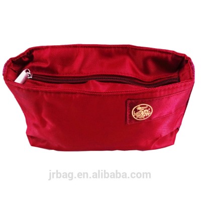 Cute Women's Travel wine red branded ladies clutch bag for Make-up